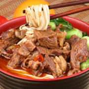 24.Braised Beef Noodles Soup 