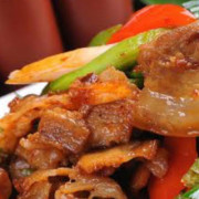 48,Double-Fried Spicy Pork Belly (Slice)