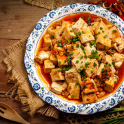 56. Sichuan Mapo Tofu With Chili Sauce